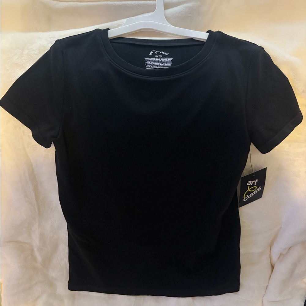 Art Class Black Tee with Tag